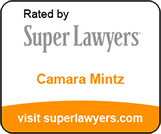 Rated by Super Lawyers badge for Camara Mintz