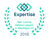 Best Criminal Defense Lawyers in Washington DC award, 2016